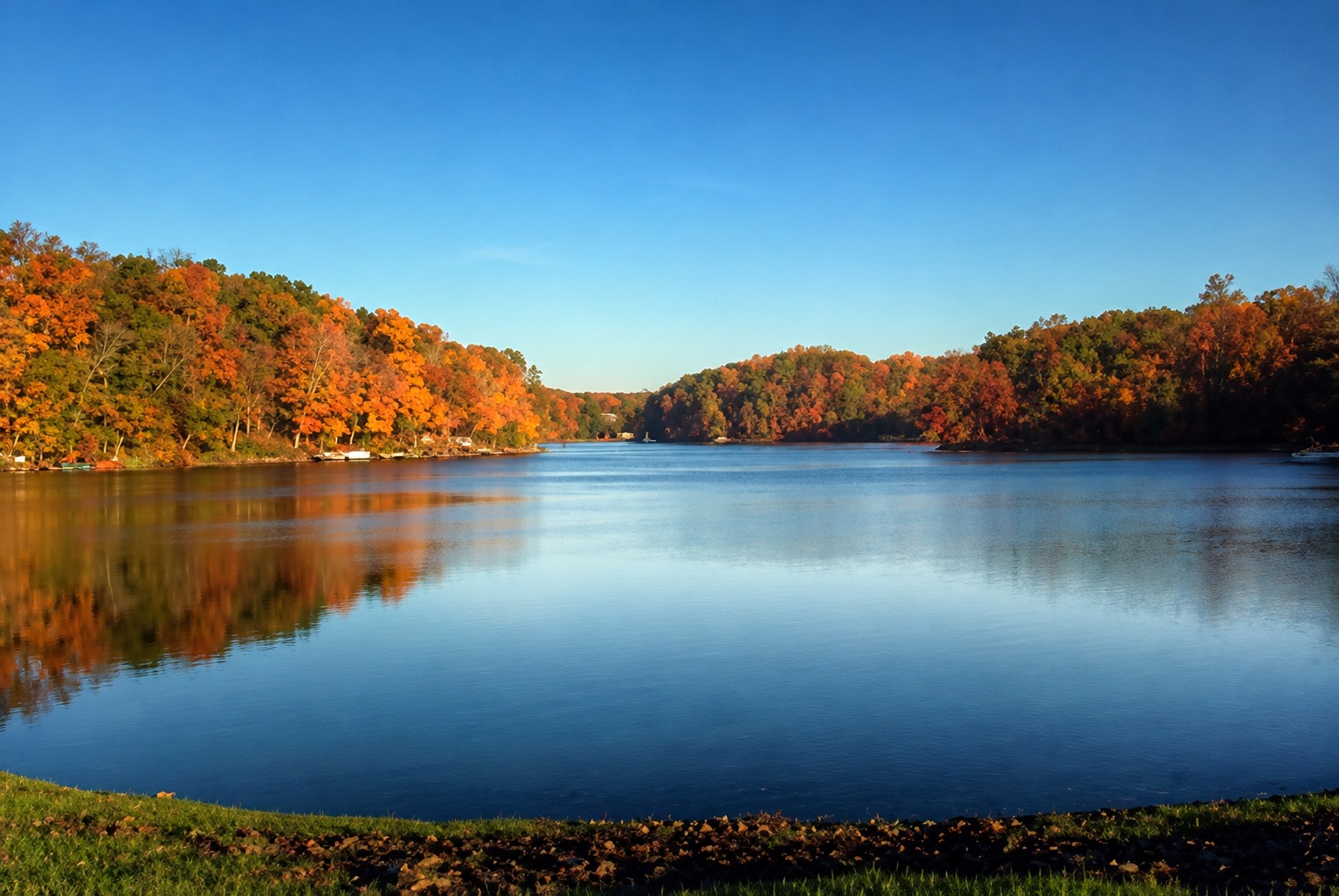 Lake landscape
